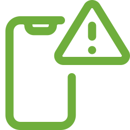 Phone alert icon
